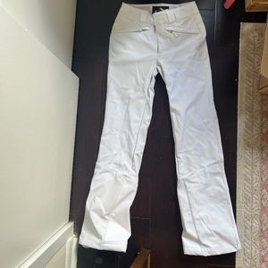 Spider White Softshell Snow Pants
